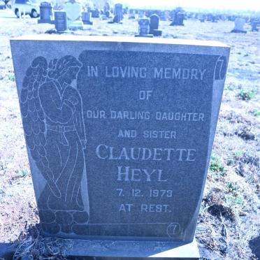 HEYL Claudette 1973-1973