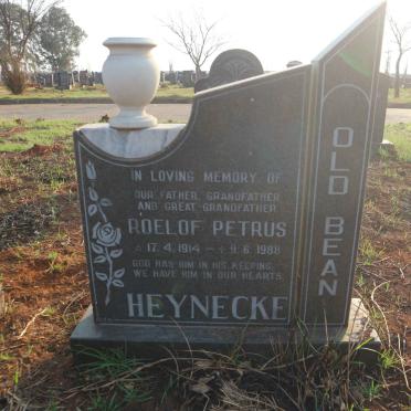 HEYNECKE Roelof Petrus 1914-1988