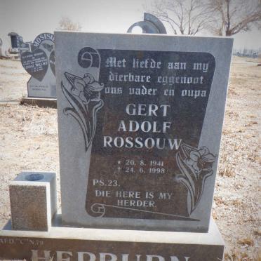 HEPBURN Gert Adolf Rossouw 1941-1998