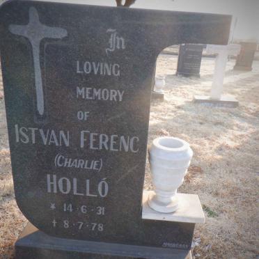 HOLLO Istvan Ferenc 1931-1978