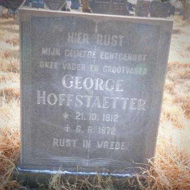HOFFSTAETTER George 1912-1972