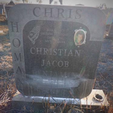 HOMAN Christiaan Jacob Benjamin 1969-1995