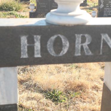 HORN Hendrik Johannes 1901-1977 &amp; Lena 1903-1984