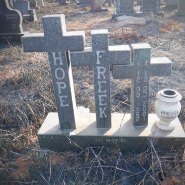 HOPE Freek 1962-2001