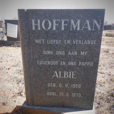 HOFFMAN Albie 1928-1973