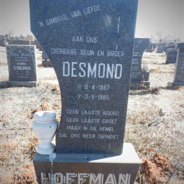 HOFFMAN Desmond 1957-1980