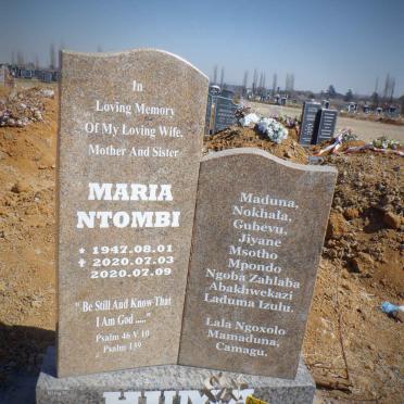 HUMA  Maria Ntombi 1947-2020