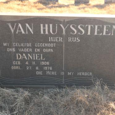 HUYSSTEEN Daniel, van 1906-1976