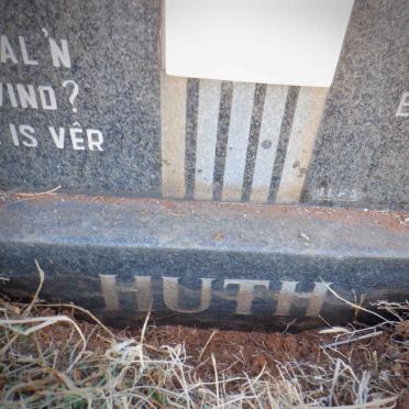 HUTH Arthur 1894-1991 &amp; Hester Margaret REELER 1898-1982