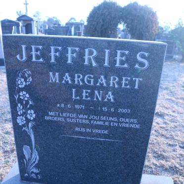 JEFFRIES Margaret Lena 1971-2003