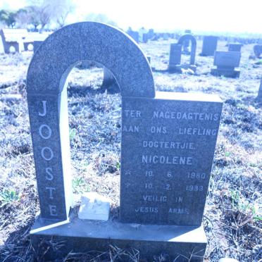 JOOSTE Nicolene 1980-1983
