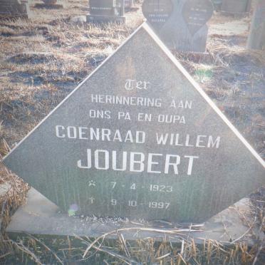 JOUBERT Coenraad Willem 1923-1997