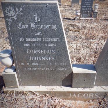 JACOBS Cornelius Johannes 1919-1983