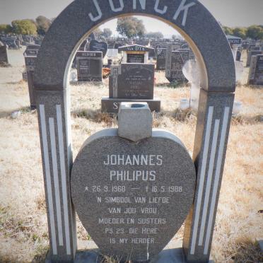 JONCK Johannes Philipus 1960-1988