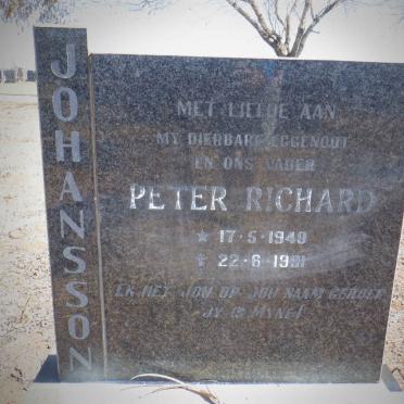 JOHANSSON Peter Richard 1949-1991