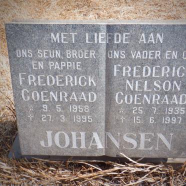 JOHANSEN Frederick Nelson Coenraad 1935-1997 :: JOHANSEN Frederick Coenraad 1958-1995