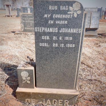 JAGER Stephanus Johannes, de 1919-1968