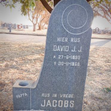 JACOBS David J.J. 1899-1968