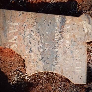 JANSEN Kotie 1913-2000