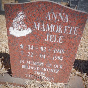 JELE Anna Mamokete 1948-1994