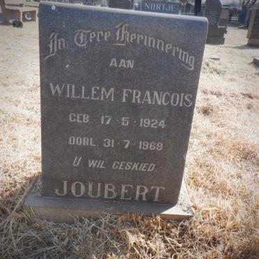 JOUBERT Willem Francois 1924-1969