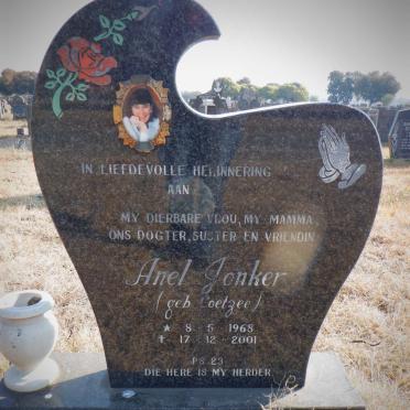 JONKER Anel nee COETZEE 1968-2001