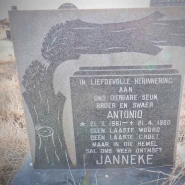 JANNEKE Antonio 1961-1980