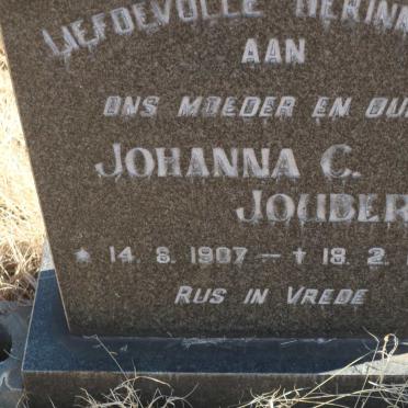 JOUBERT Johanna C. 1907-1982