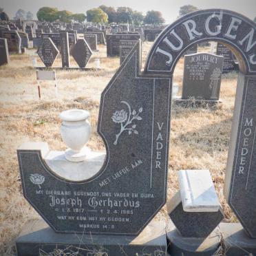 JURGENS Joseph Gerhardus 1917-1985