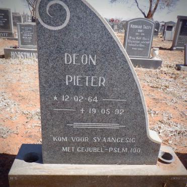 KETH Deon Pieter 1964-1992
