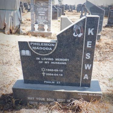 KESWA Philemon Madoda 1960-2004