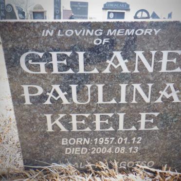 KEELE Gelane Paulina 1957-2004