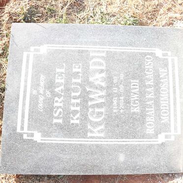 KGWADI Israel Khule 1961-2014