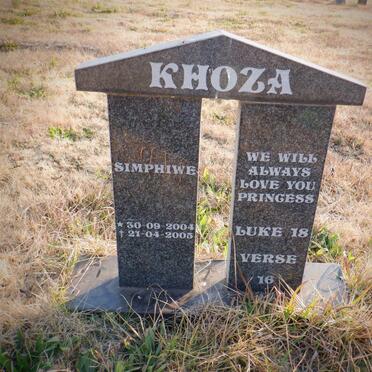 KHOZA Simphiwe 2004-2005
