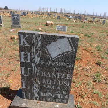 KHULU Banele Melusi 2004-2011