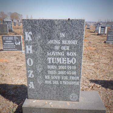 KHOZA Tumelo 2005-2007