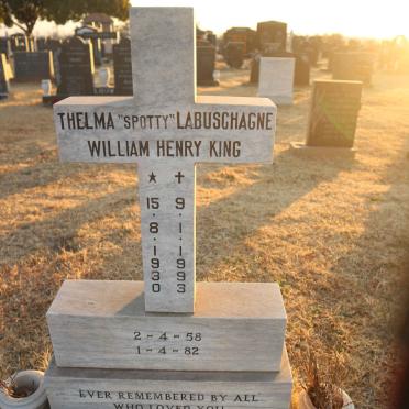 KING William Henry :: LABUSCHAGNE Thelma