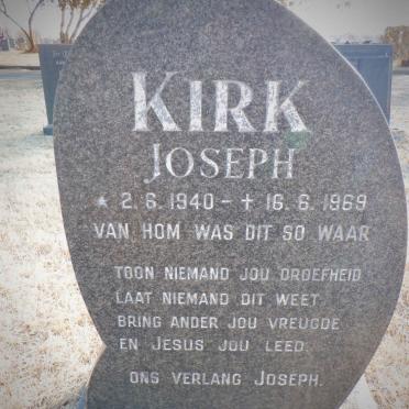KIRK Joseph 1940-1969