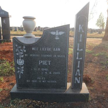 KILLIAN Piet 1948-1989