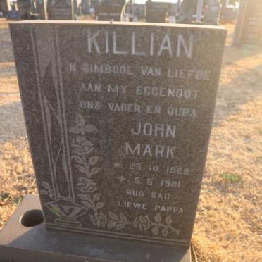 KILLIAN John Mark 1928-1981
