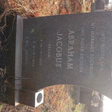 KOTZE Abraham Jacobus 1932-1989