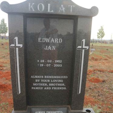 KOLAT Edward Jan 1952-2003