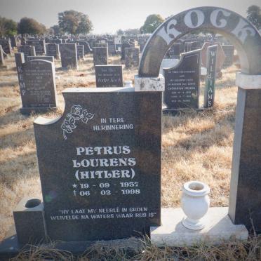 KOCK Petrus Lourens 1937-1998