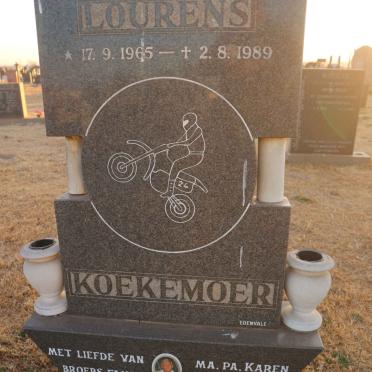 KOEKEMOER Lourens 1965-1989