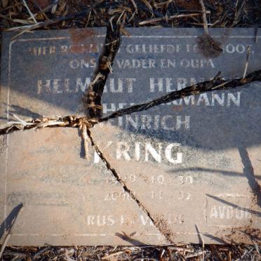 KRING Helmut Herman Heinrich 1929-2000