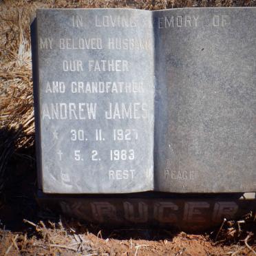 KRUGER Andrew James 1927-1983