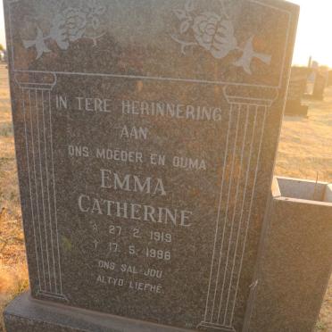 KRUGER Emma Catherine 1919-1996