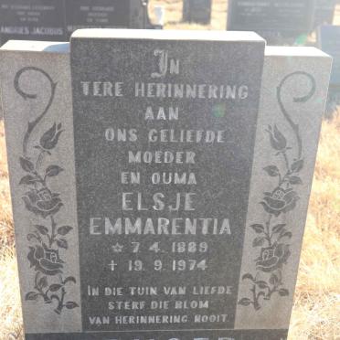 KRUGER Elsje Emmarentia 1889-1974