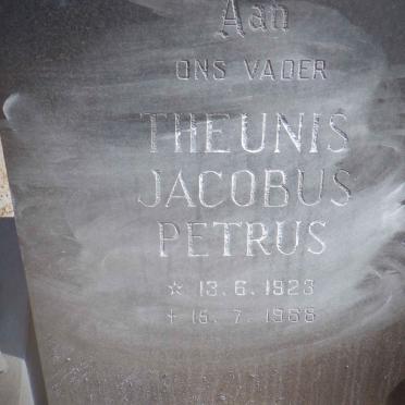 KRUGER Theunis Jacobus Petrus 1923-1988 &amp; Catharina Maria 1927-1979 