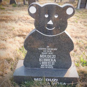 KUBHEKA Mduduzi 2002-2002